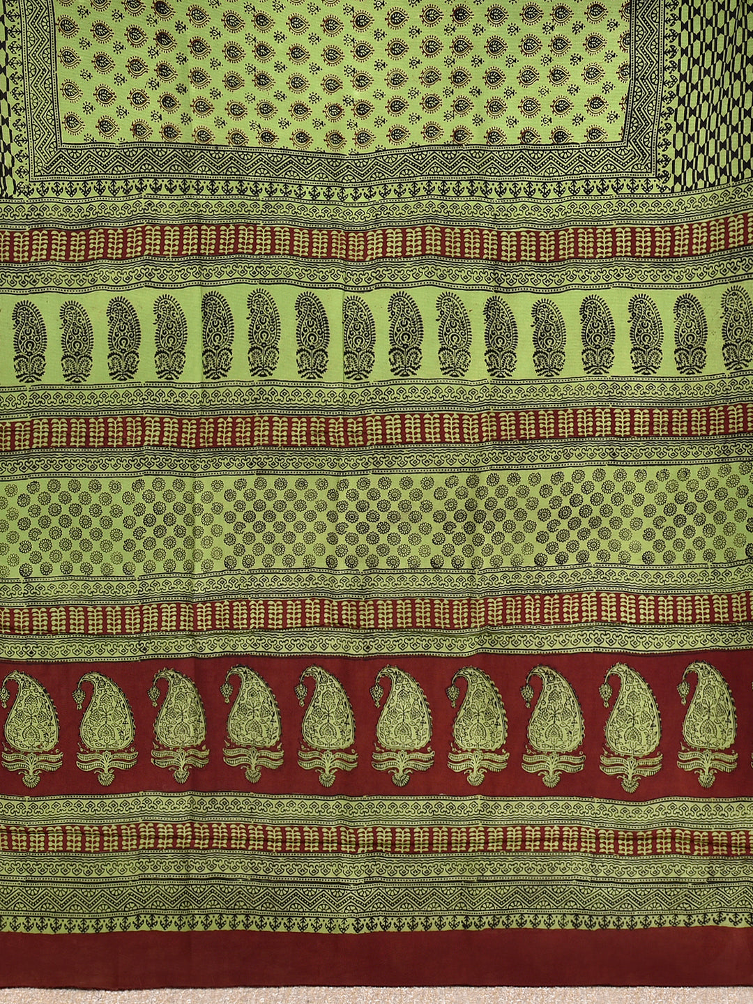 UTUPI : BAGH HANDBLOCK CREPE SILK SAREE