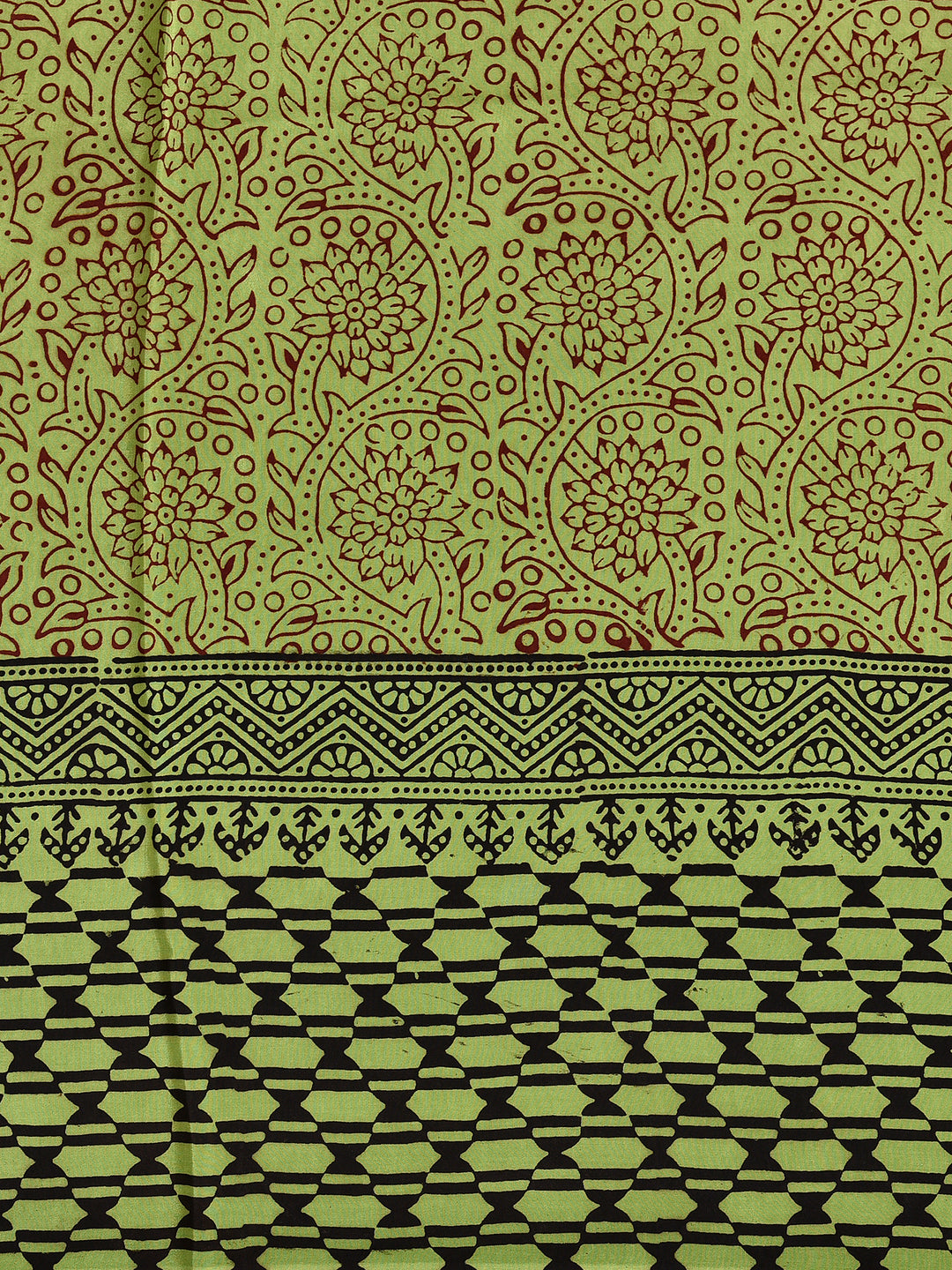 UTUPI : BAGH HANDBLOCK CREPE SILK SAREE