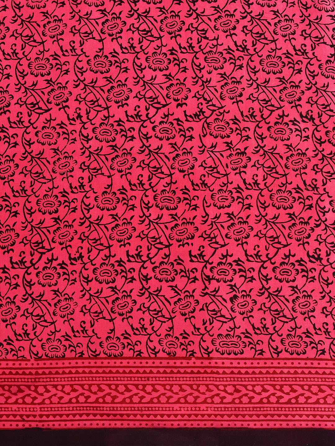 KODINELA : BAGH HANDBLOCK MODAL SILK SAREE