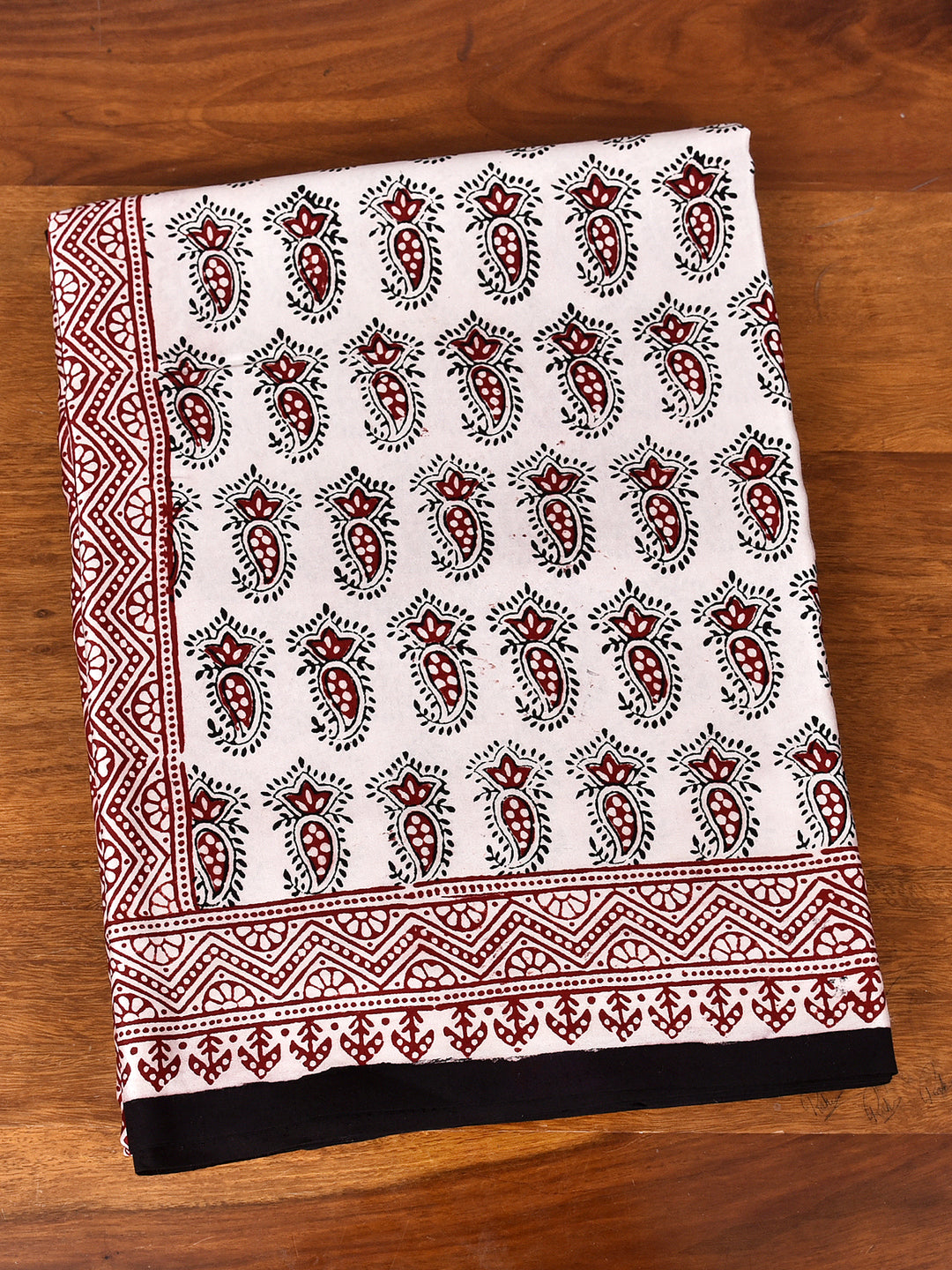 JENNY : BAGH HANDBLOCK MODAL SILK SAREE