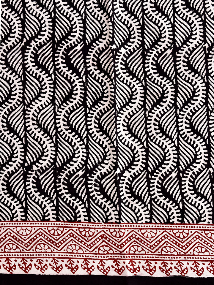 JENNY : BAGH HANDBLOCK MODAL SILK SAREE