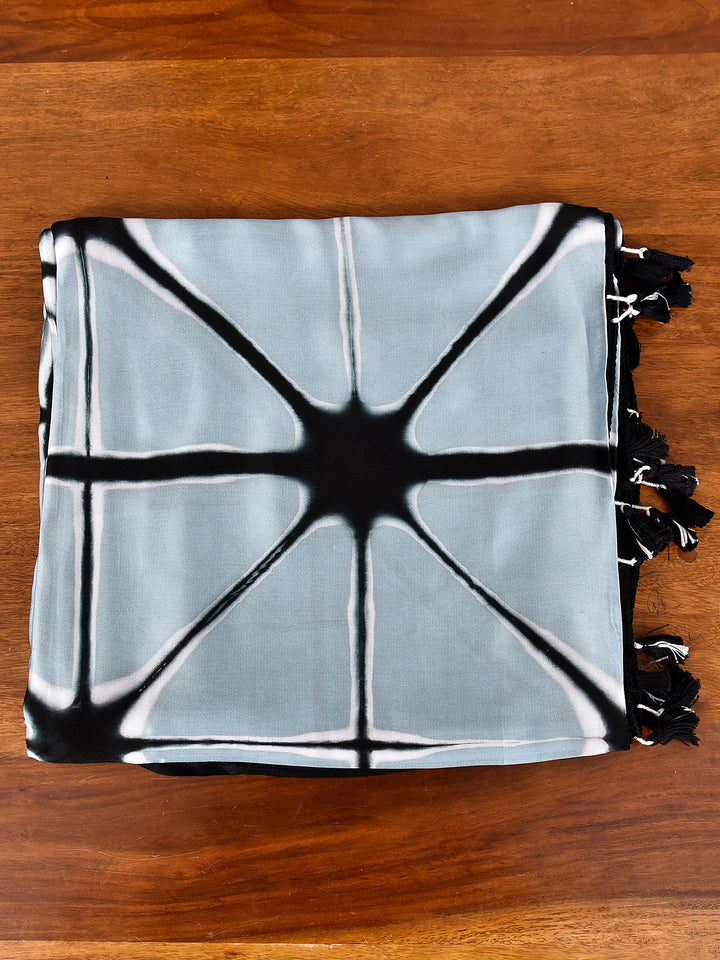 MISHRI : CLAMP DYED MODAL SILK DUPATTA