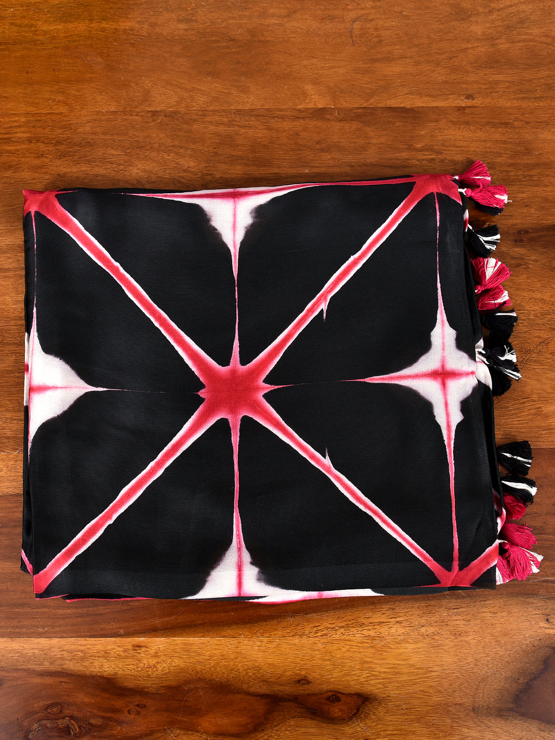 YASHA : CLAMP DYED MODAL SILK DUPATTA