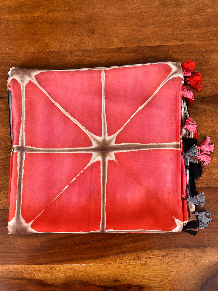 BARSAT : CLAMP DYED MODAL SILK DUPATTA