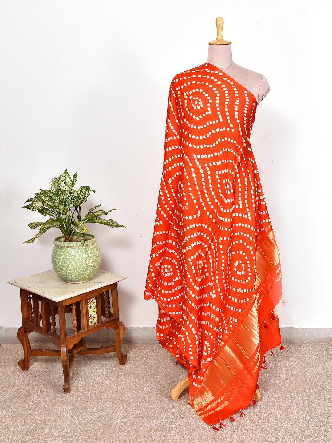 KIANI : BANDHANI MODAL SILK DUPATTA