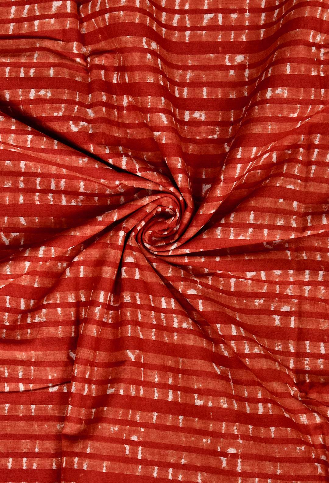 NIMYA : COTTON DABU HANDBLOCK PRINTED SAREE