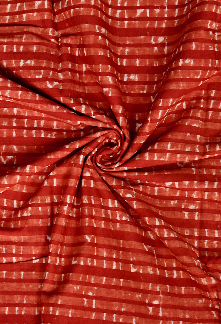 NIMYA : COTTON DABU HANDBLOCK PRINTED SAREE