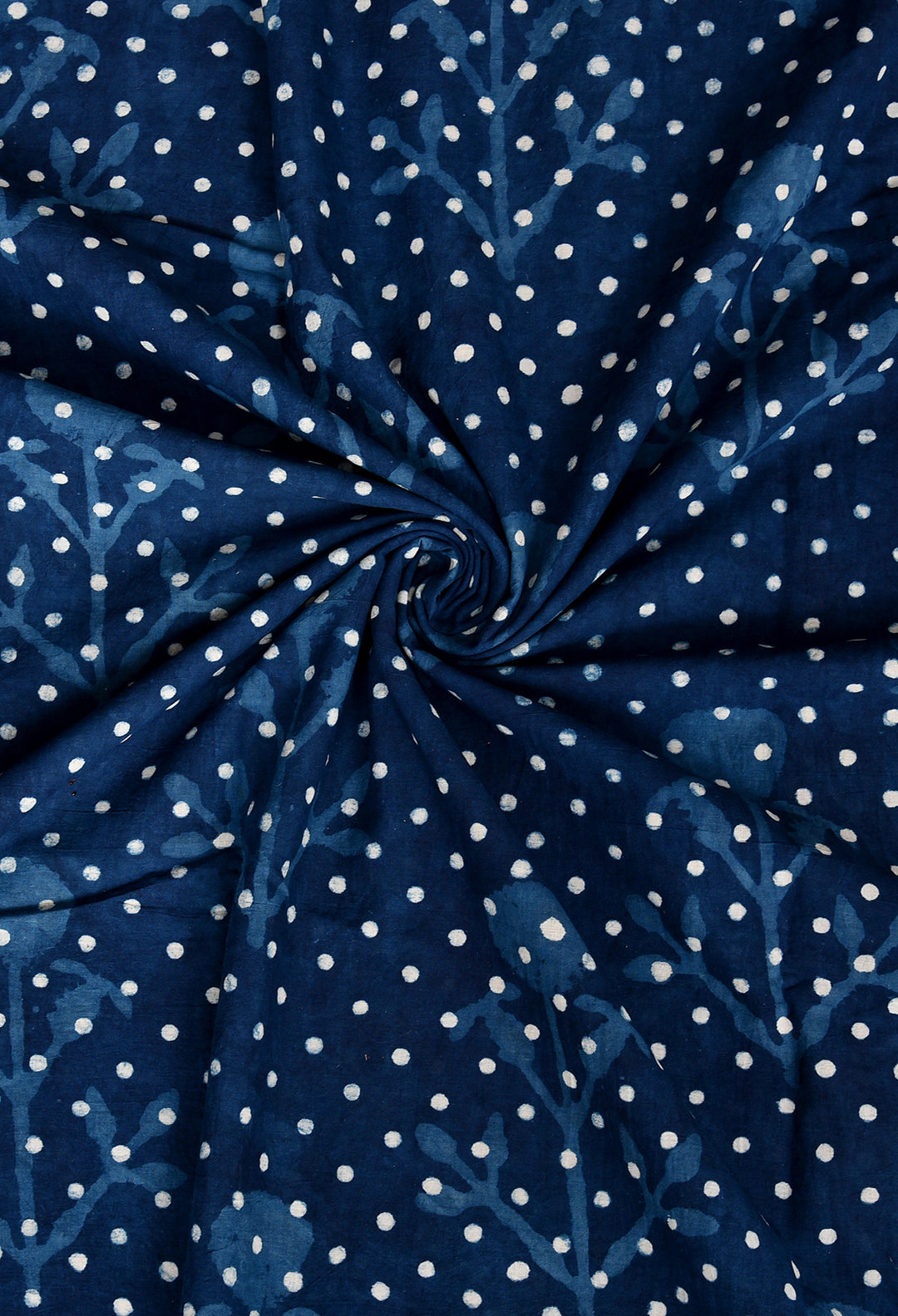 NISTHA : COTTON BAGRU HANDBLOCK PRINTED SAREE