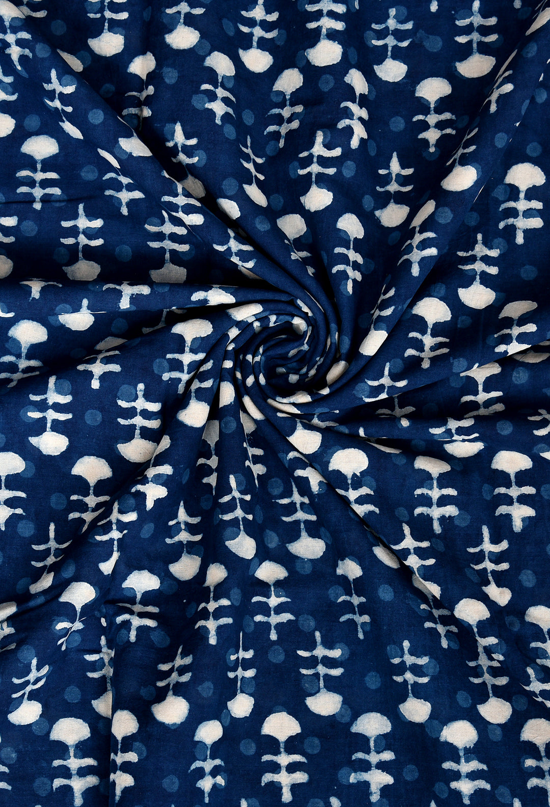 CHINMAYI : COTTON BAGRU HANDBLOCK PRINTED SAREE