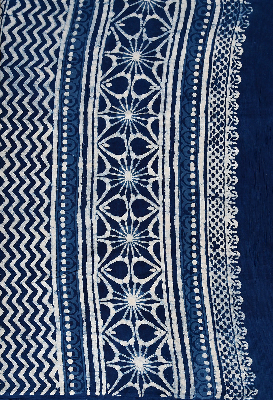 SUJATRA : COTTON BAGRU HANDBLOCK PRINTED SAREE