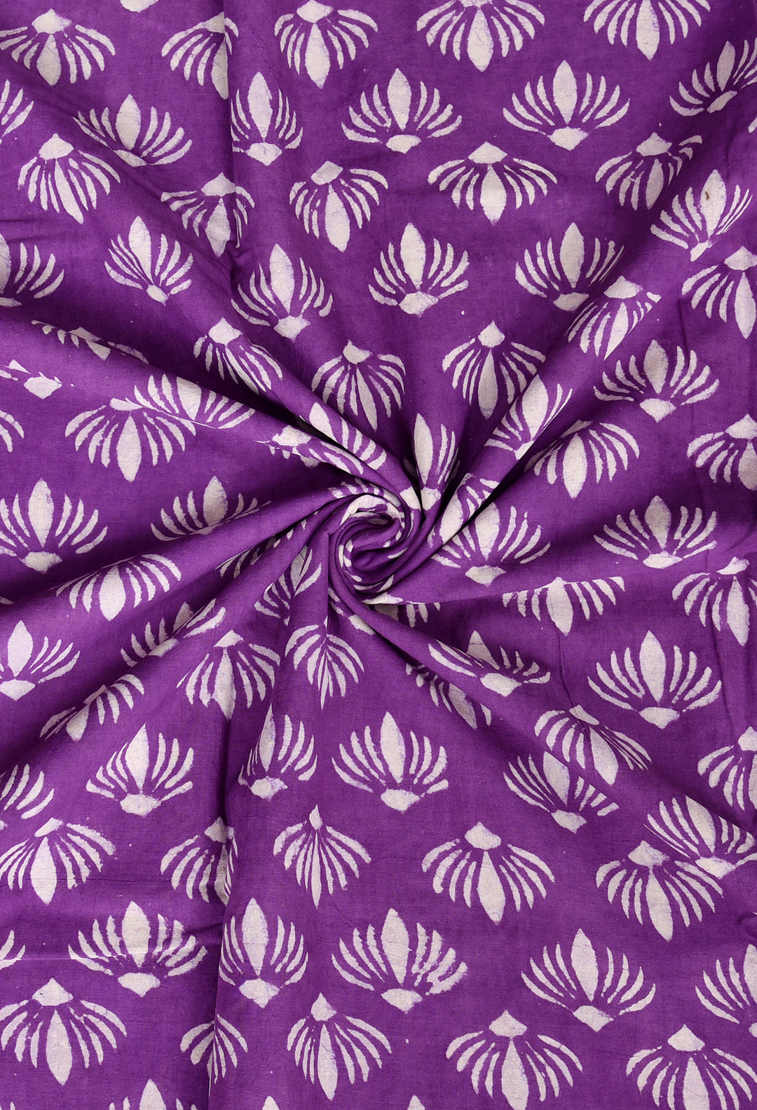 SHATABDI : COTTON DABU  HANDBLOCK PRINTED SAREE